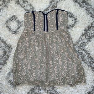 Urban Outfitters Strapless Lace Dress